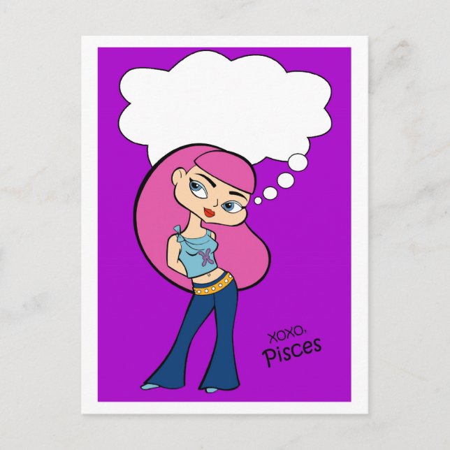 Postal de Pisces (Anverso)