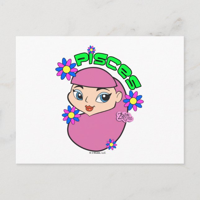 Postal de Pisces (Anverso)