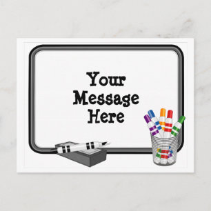 Postal de pizarra electrónica