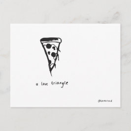 postal de pizza