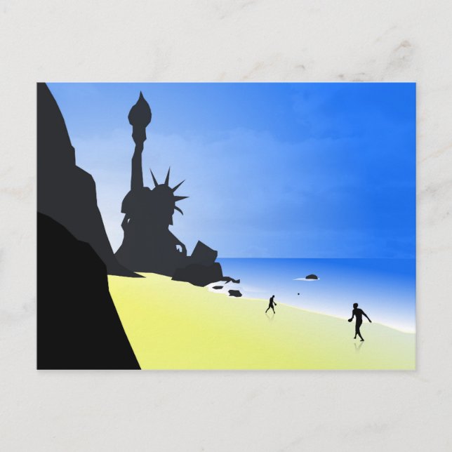 Postal de planet (Anverso)