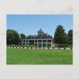 Postal de Plantación de Magnolia