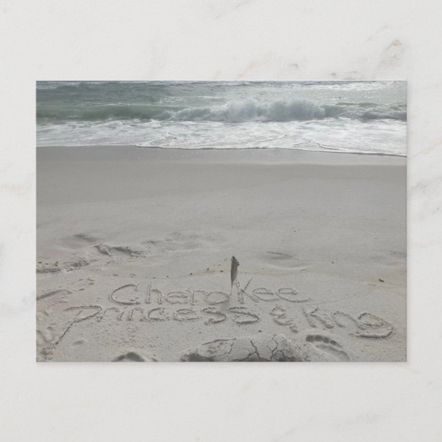 Postal de playa (Anverso)