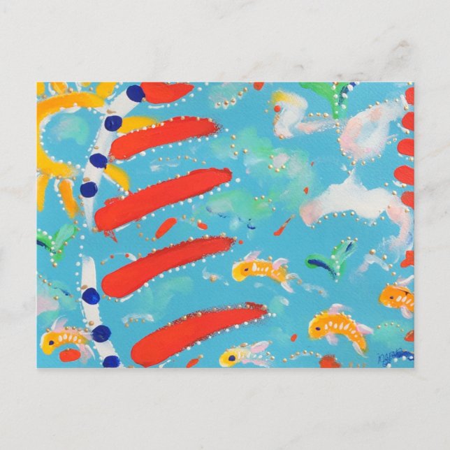 Postal de playa (Anverso)