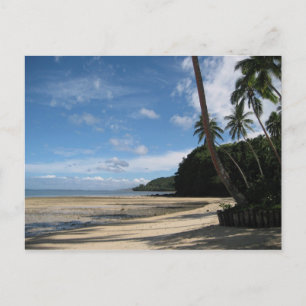 Postal de playa de Fijian