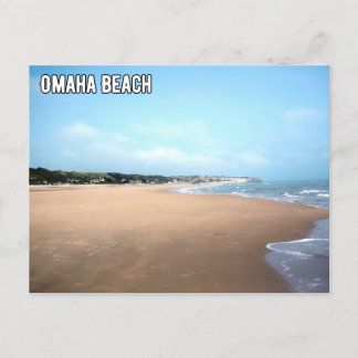 Postal de playa de Omaha