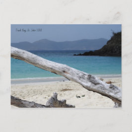 Postal de playa de Trunk Bay