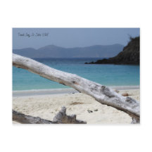 Postal de playa de Trunk Bay