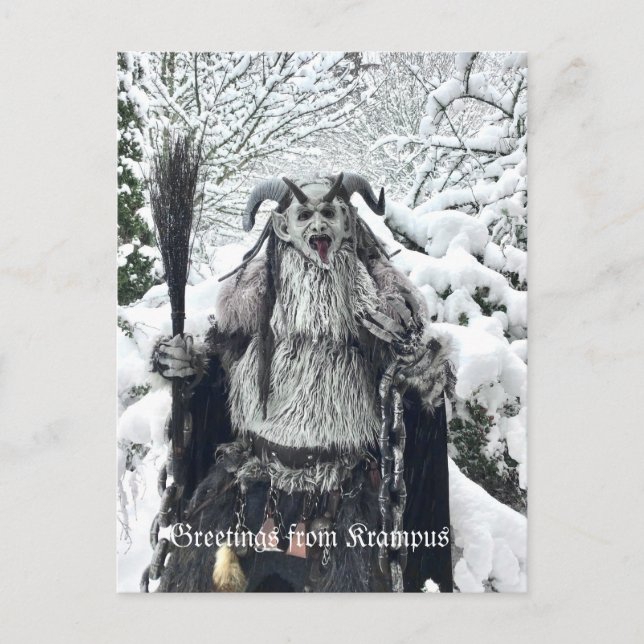 Postal de PNW Krampus (Anverso)