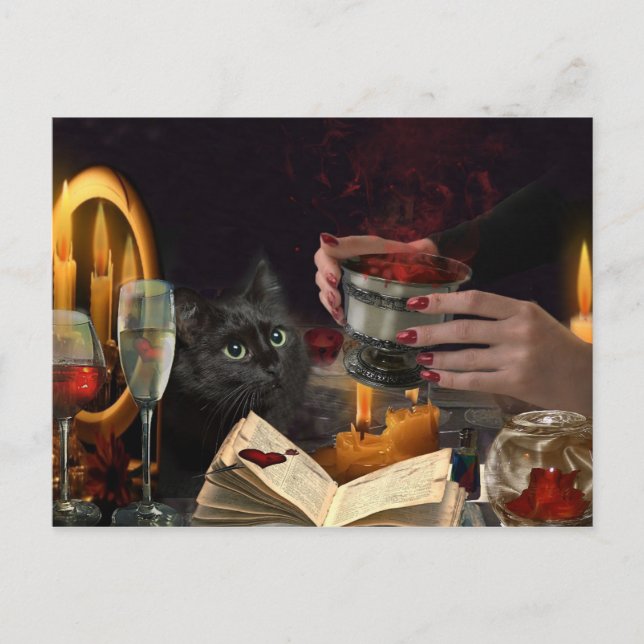 postal de poción de amor (Anverso)