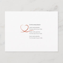 Postal de Poema de amor