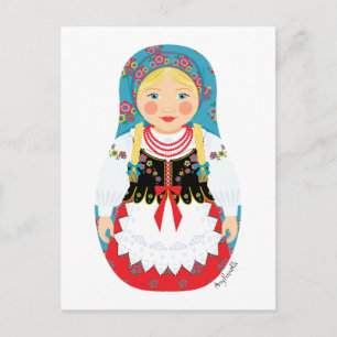 Postal de Pole Matryoshka