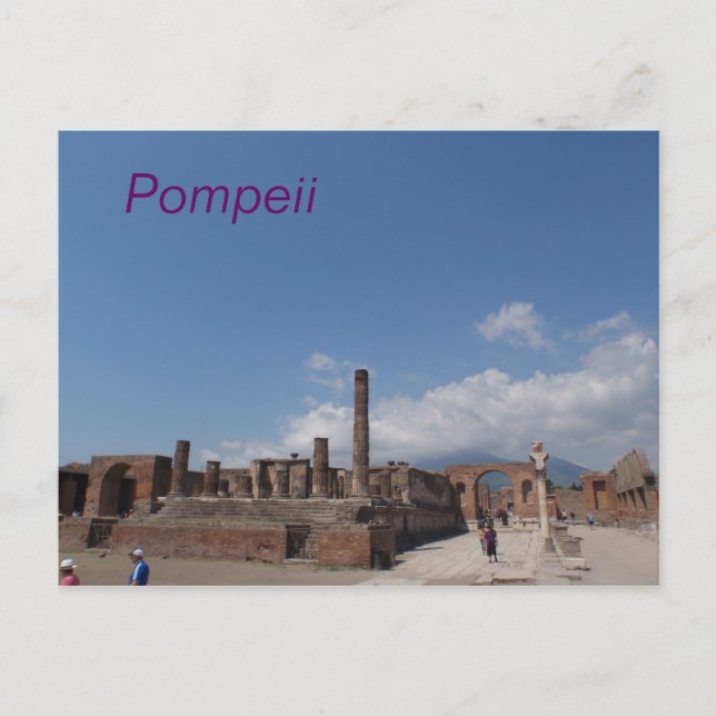 Postal de Pompeya (Anverso)