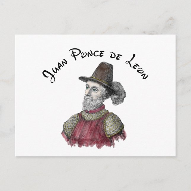 Postal de Ponce de León (Anverso)