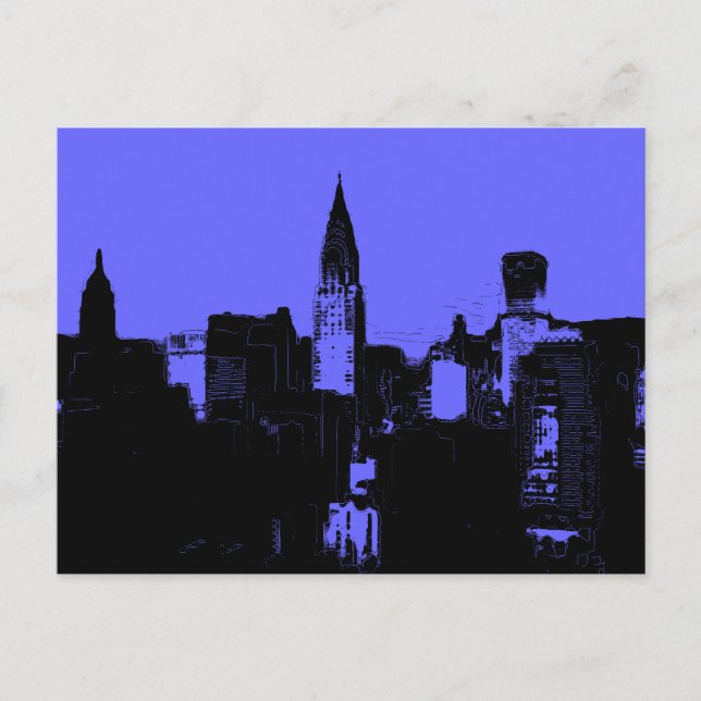 Postal de Pop Art New York City (Anverso)