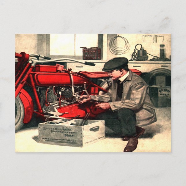 Postal de portada de la revista de 1919 [tono clar (Anverso)