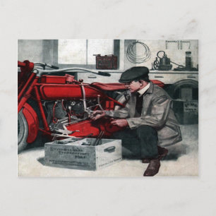 Postal de portada de la revista de 1919 [tono oscu