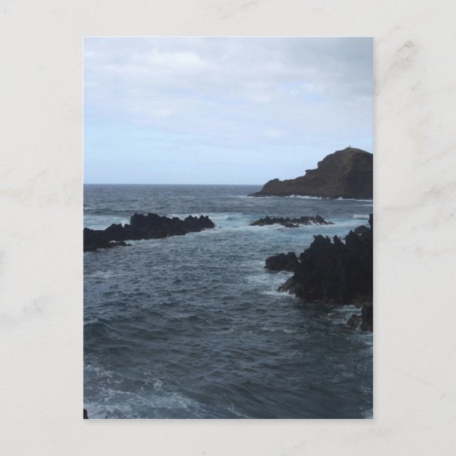 Postal de Porto Moniz (Anverso)