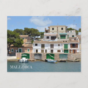 postal de Porto Petro en Mallorca