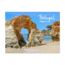 Postal de Portugal Algarve Beach