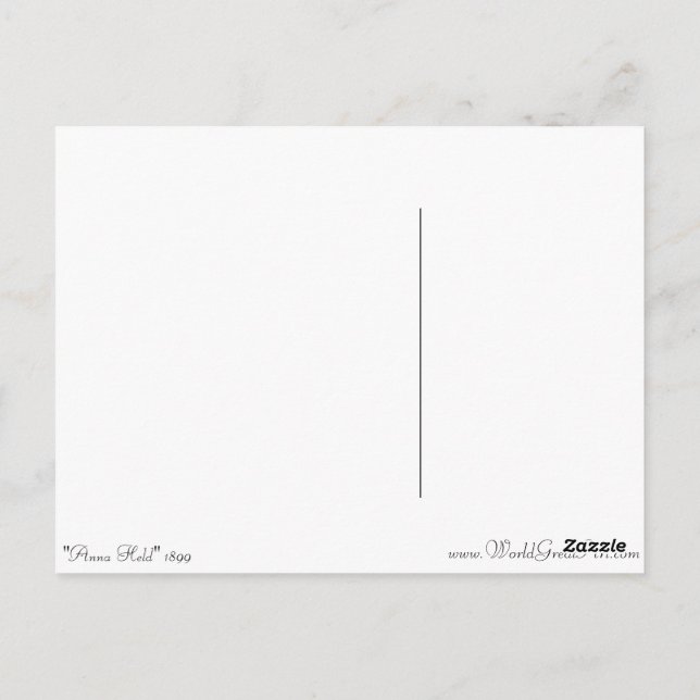 Postal de póster vintage (Reverso)