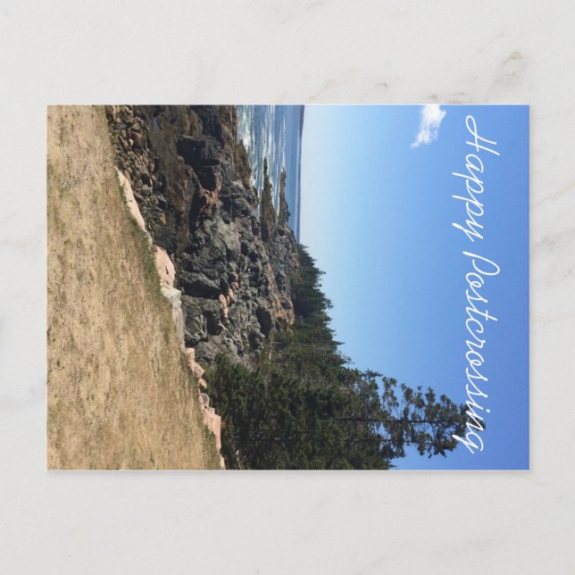 Postal de posttravesía de Parque Nacional (Anverso)