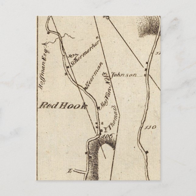 Postal De Poughkeepsie a Albany 22 (Anverso)