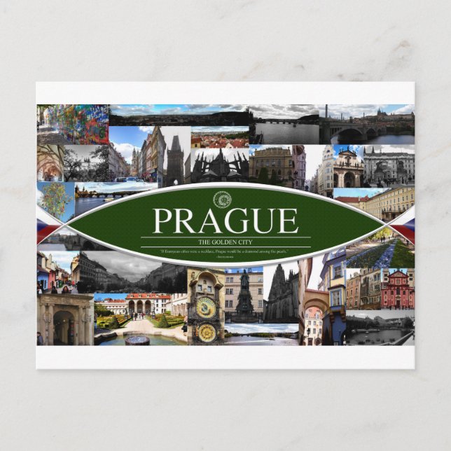 Postal de Praga (Anverso)