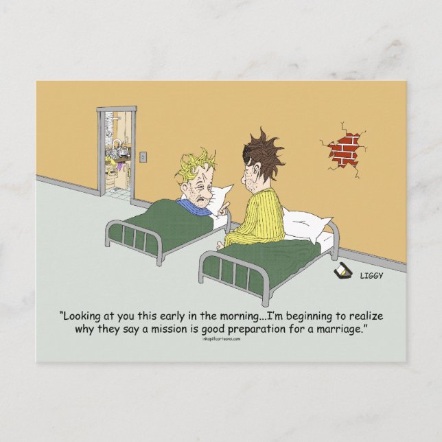 Postal de preparación del matrimonio (Anverso)