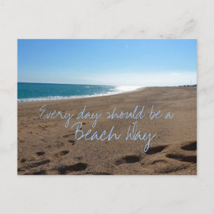 Postal de presupuesto de Beach Every Day