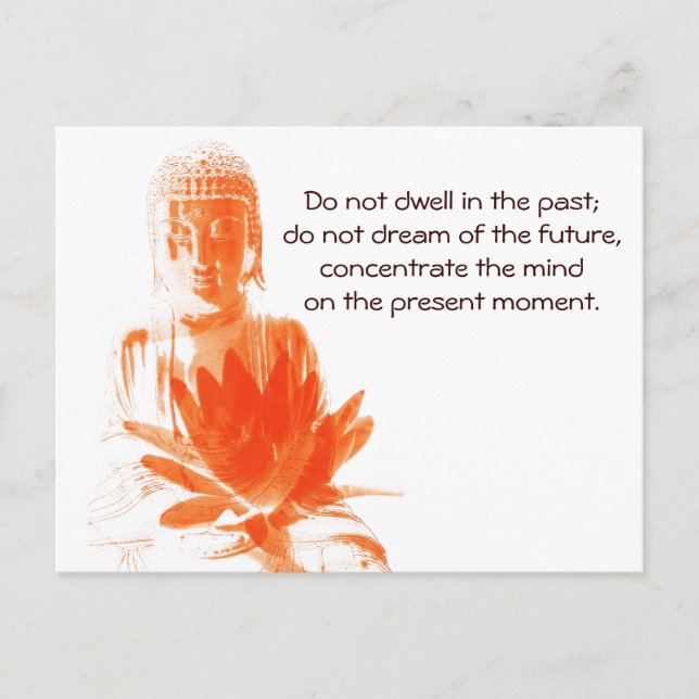 Postal de presupuesto de Buddha Gautama (Anverso)