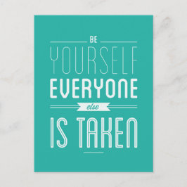 Postal de presupuesto Inspirador