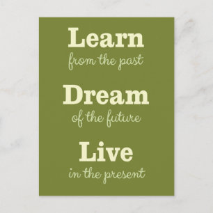 Postal de presupuesto motivacional