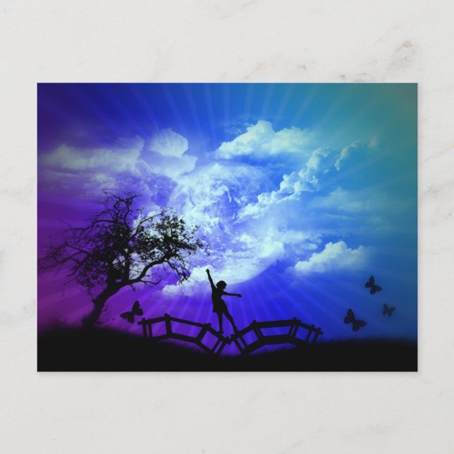 Postal de primavera (Anverso)