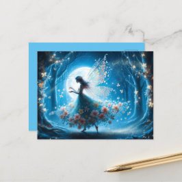 Postal de productos lácteos