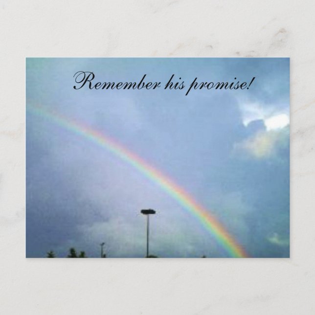 postal DE PROMESAS DE RAINBOW (Anverso)
