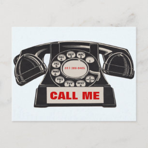 Postal de prospección de bienes inmuebles por telé