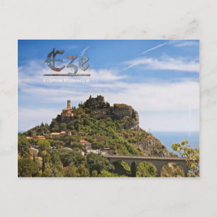 Postal de Provence, Eze