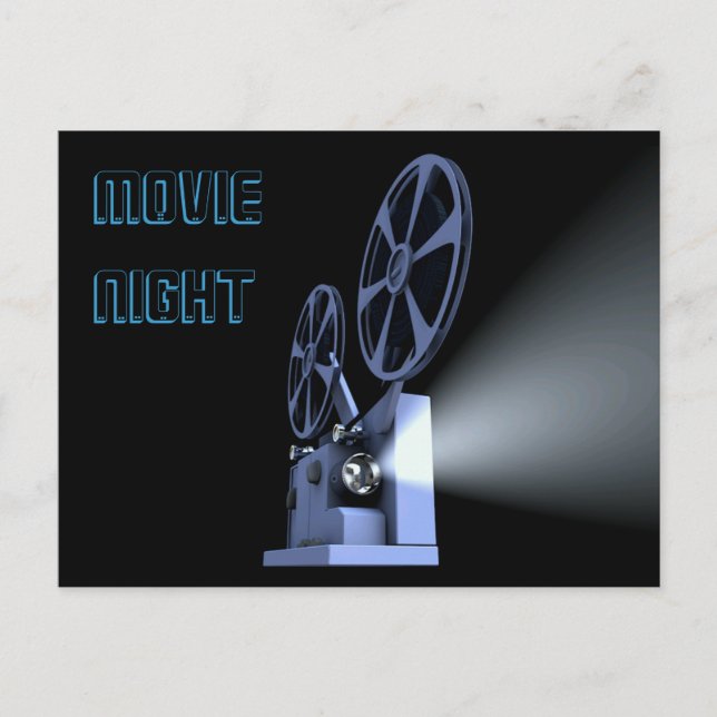 Postal de proyección de película (Anverso)