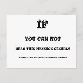 Postal de prueba ocular