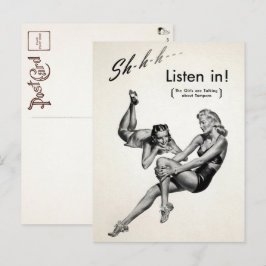 Postal de publicidad impar vintage 