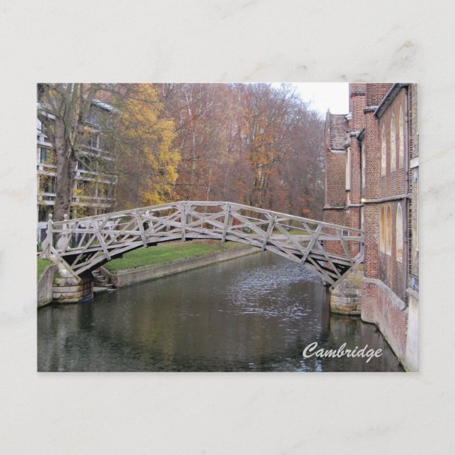 Postal de puente matemático (Anverso)