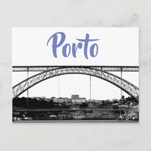 Postal de puente Oporto