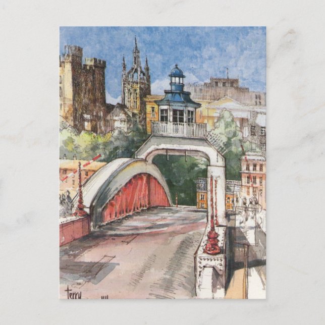 Postal de puente Swing (Anverso)