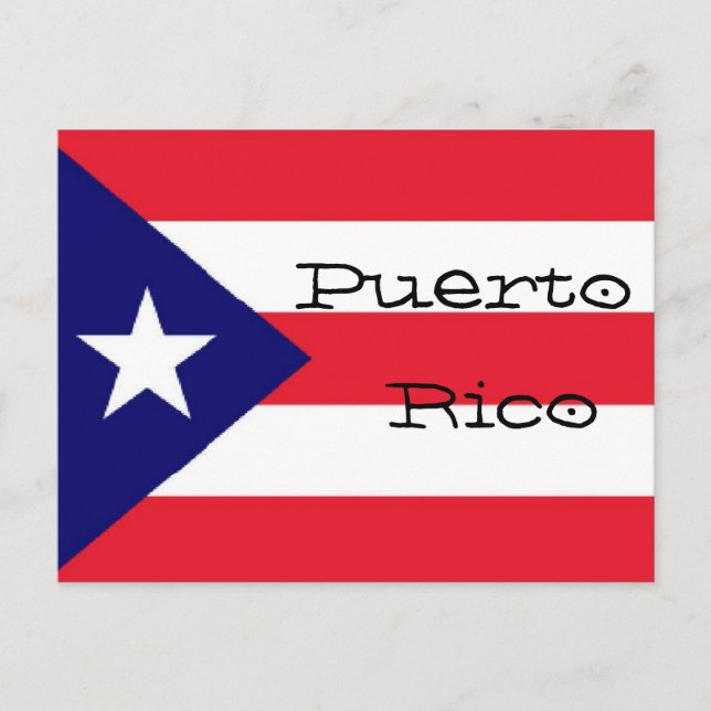 Postal de Puerto Rico (Anverso)