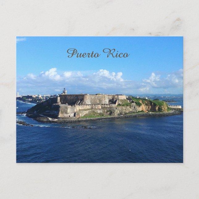 Postal de Puerto Rico (Anverso)