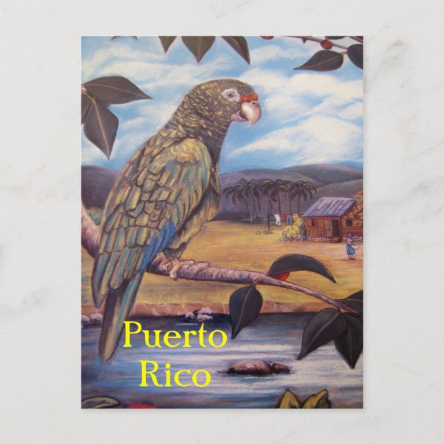 Postal de Puerto Rico (Anverso)