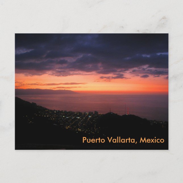 Postal de Puerto Vallarta, México (Anverso)
