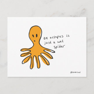 postal de pulpo