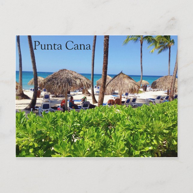 postal de Punta Cana (Anverso)